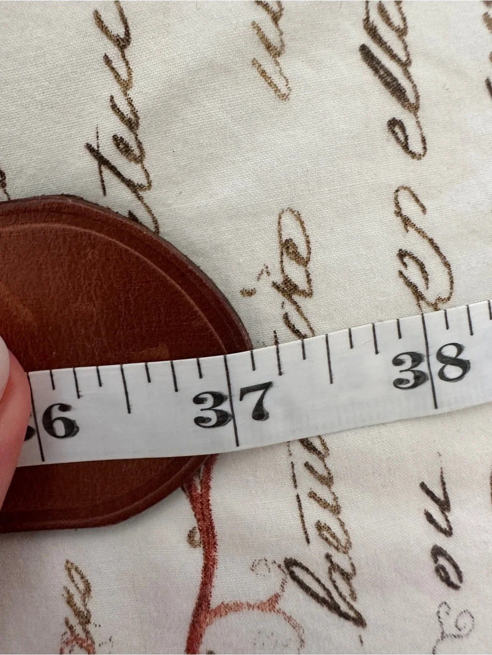 Vintage Polo Ralph Lauren Leather Belt Brown Brass Size Small S